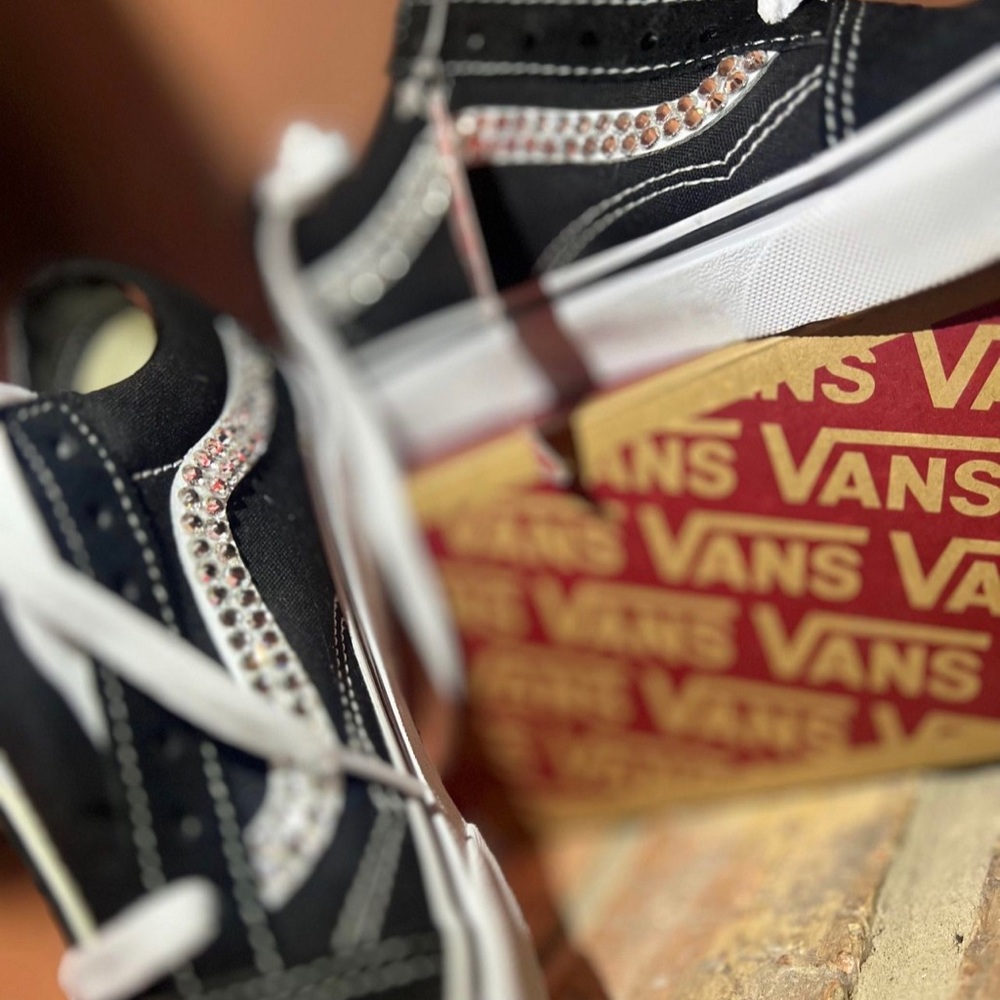 New vans Never used blinged out